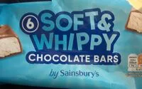 Mängden socker i Soft and whippy chocolate bars