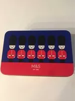 Mängden socker i Bonbons aromatisés à la menthe