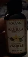 Mängden socker i Pure Vanilla Extract