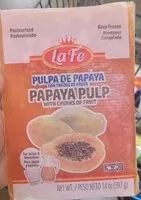 Mängden socker i Pulpa de papaya