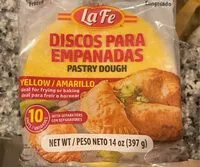Mängden socker i La Fe discos para empanadas