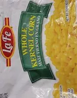 Mängden socker i Whole kernel corn