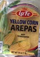 Mängden socker i Yellow corn arepas