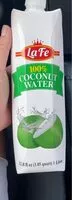 Mängden socker i 100% Coconut Water