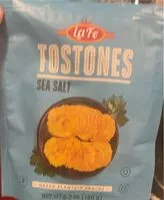 Mängden socker i Tostones sea salt