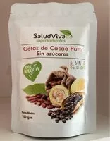 Mängden socker i Gotas de Cacao Puro