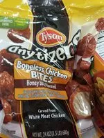 Mängden socker i Boneless chicken wyngz