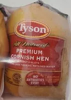 Mängden socker i Cornish hen