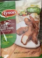 Mängden socker i Blacked Chicken Breast Strips