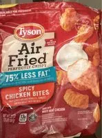 Mängden socker i Air fried spicy chicken bites