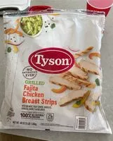 Mängden socker i Grilled fajita chicken breast strips