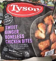 Mängden socker i Sweet ginger boneless chicken bites