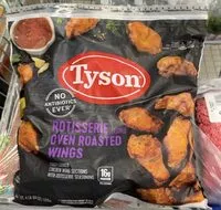 Mängden socker i Rotisserie Oven roasted wings