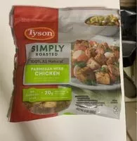 Mängden socker i Tyson simply roasted