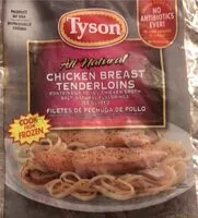 Mängden socker i All Natural Chicken Breast Tenderloins