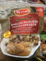 Mängden socker i Boneless skinless chicken breasts