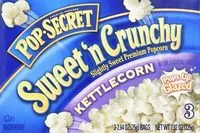 Mängden socker i Popcorn