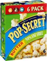 Mängden socker i 94% Fat Free Butter Popcorn