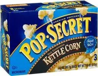 Mängden socker i Microwavable popcorn kettle corn