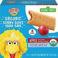 Mängden socker i Organic sesame street sunny day toddler snack