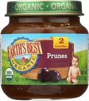Mängden socker i Organic pureed baby food