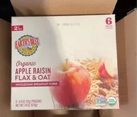 Mängden socker i Apple raisin flax and oat