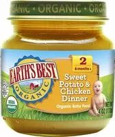 Mängden socker i Organic sweet potato & chicken