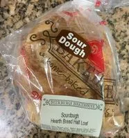 Mängden socker i sourdough hearth half loaf