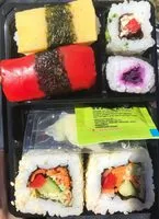 Mängden socker i Vegetable sushi selection