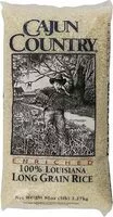 Mängden socker i Cajun country louisiana long grain rice