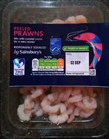 Mängden socker i Sainsbury's Peeled Prawns