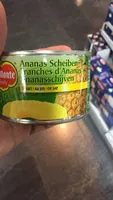 Mängden socker i Ananas Scheiben