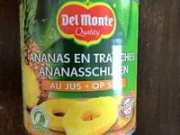 Mängden socker i Tranches d'Ananas au Jus