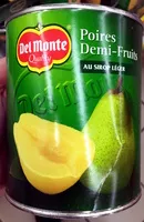 Mängden socker i Del monte, halves pear