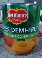 Mängden socker i Pêche demi-fruit