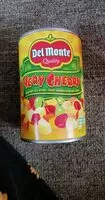 Mängden socker i Del monte, very cherry mixed fruit in a light syrup