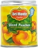 Mängden socker i Sliced Peaches