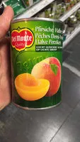 Mängden socker i Pfirsiche halbe Frucht