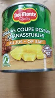 Mängden socker i Ananas Dessert - Stücke