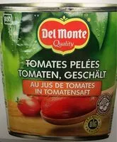 Mängden socker i Tomates pelées