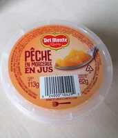 Mängden socker i Péches en morceaux en jus