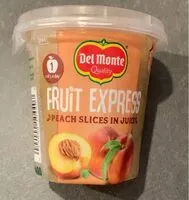 Mängden socker i Fruit express melocoton