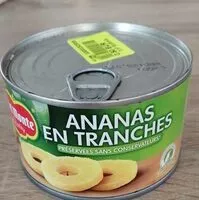 Mängden socker i Ananas en tranches