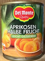 Mängden socker i Abricots demi-fruits