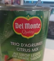 Mängden socker i Trio agrumes