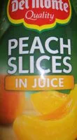 Mängden socker i Peach Slices in Juices