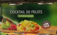 Mängden socker i Cocktail de fruits