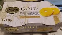 Mängden socker i Del Monte Gold Piña en rodajs en su jugo