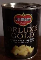 Mängden socker i Deluxe Gold Pineapple Tidbits