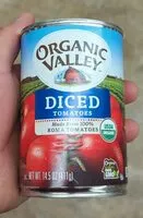 Mängden socker i Organic valley diced tomatoes
